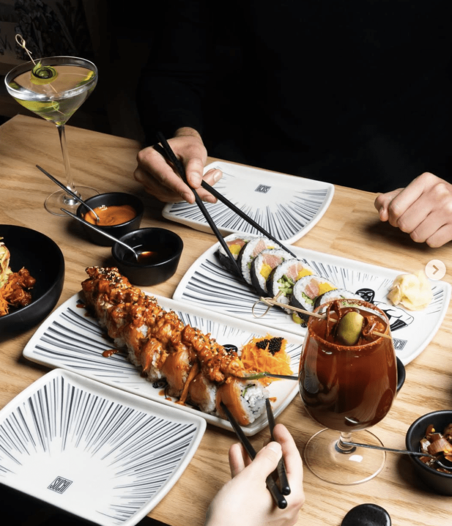 The culinary cool continues with Suchi, a creative fusion of Sinaloan and Japanese cuisine.